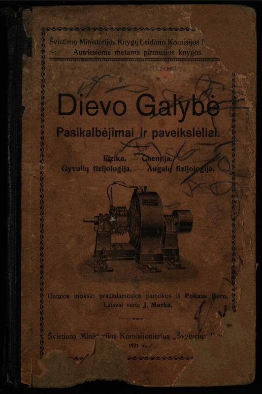 Dievo galybė : pasikalbėjimas ir paveikslėliai