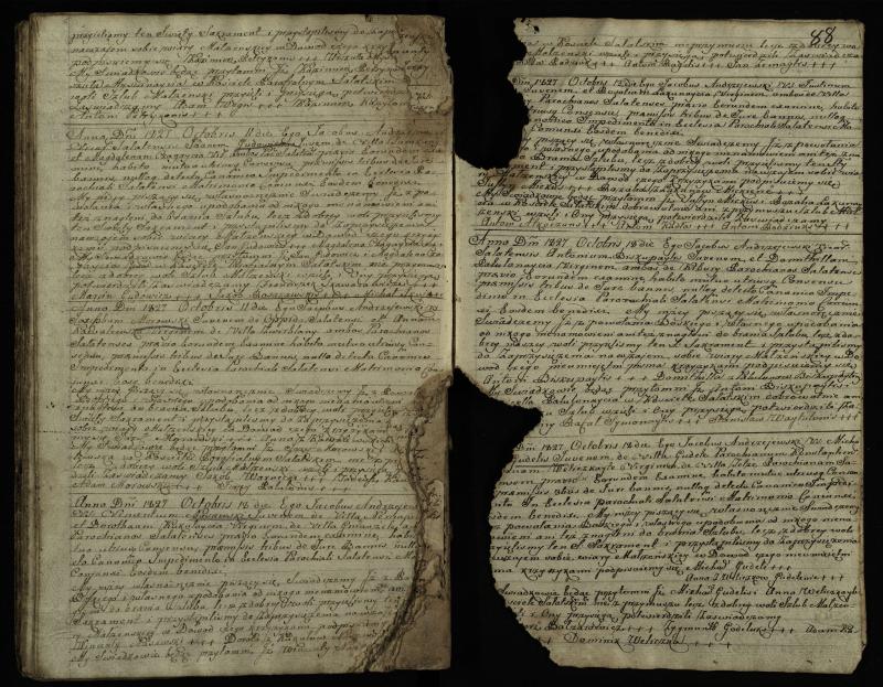 Saločių Romos katalikų parapijos bažnyčios 1819–1827 metų priešjungtuvinės apklausos knyga