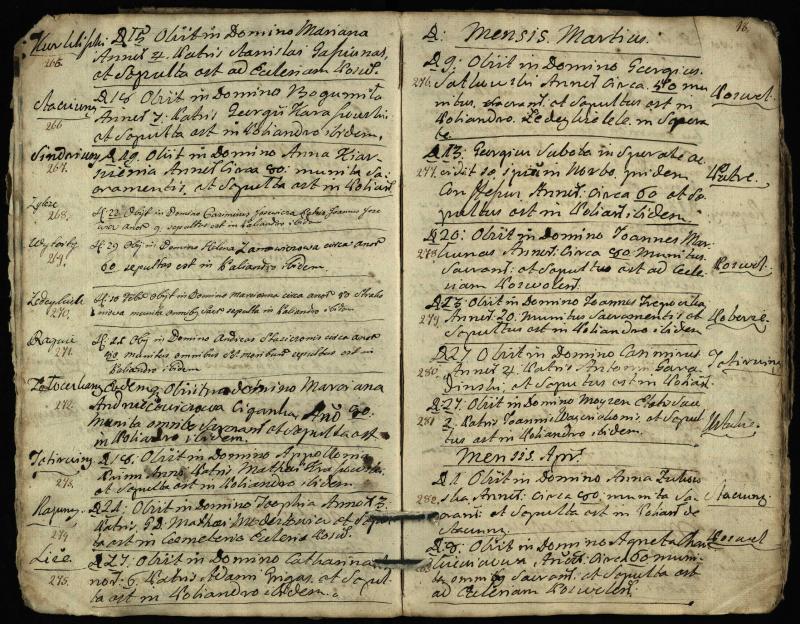 Pasvalio Romos katalikų parapijos bažnyčios 1788–1794 metų mirties metrikų knyga