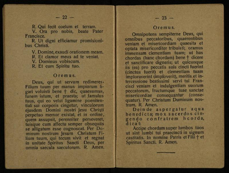 Švento Pranciškaus Asyžiečio juostelės brolija / sustatė T. Pranciškus Bizauskas O. F. M. – Kaunas: [s.n.], 1931. – 23 p.