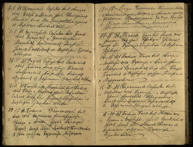 Pasvalio Romos katalikų parapijos bažnyčios 1909–1918 metų krikšto metrikų juodraštis