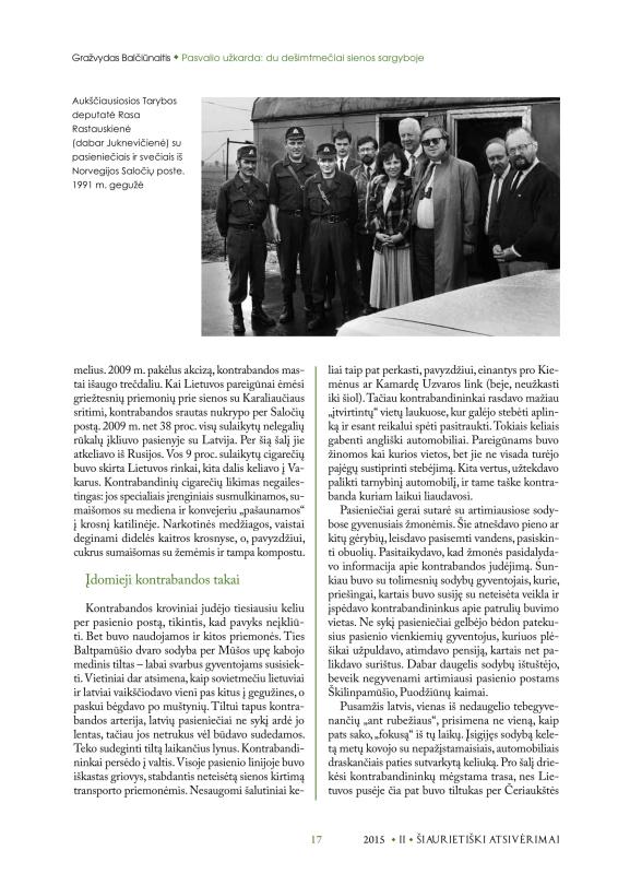 Šiaurietiški atsivėrimai : Pasvalio krašto istorijos ir kultūros žurnalas 2015, nr. 2 (39)