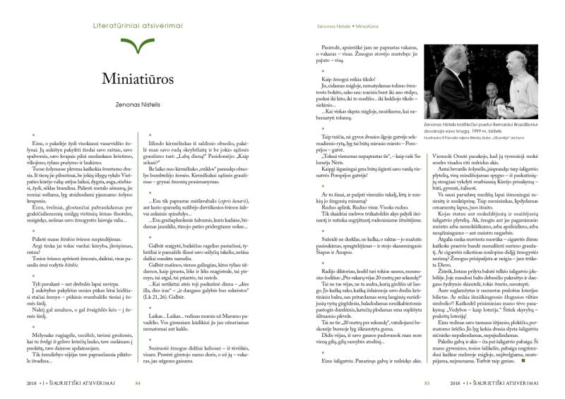 Šiaurietiški atsivėrimai : Pasvalio krašto istorijos ir kultūros žurnalas 2018, nr. 1 (44)