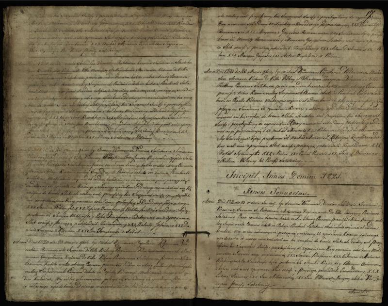 Saločių Romos katalikų parapijos bažnyčios 1819–1827 metų priešjungtuvinės apklausos knyga
