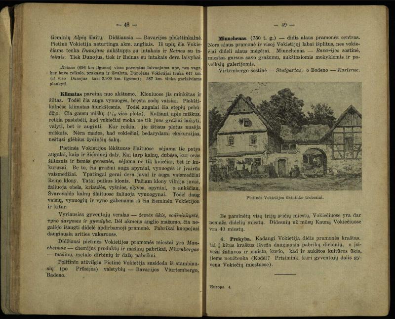 Europa : geografijos vadovėlis progimnazijai ir gimnazijai
