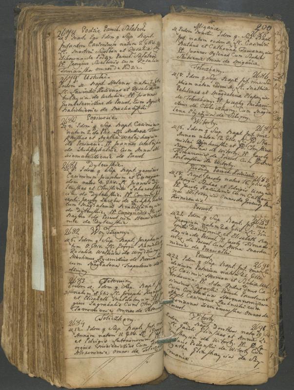Pasvalio Romos katalikų parapijos bažnyčios 1749–1772 metų krikšto metrikų knyga