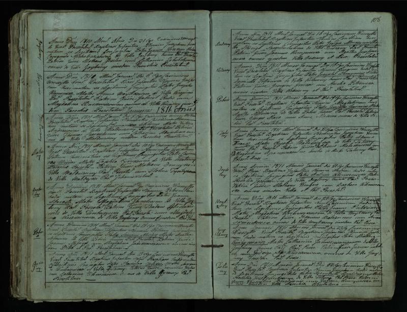 Pušaloto Romos katalikų parapijos bažnyčios 1802–1814 metų krikšto metrikų knyga