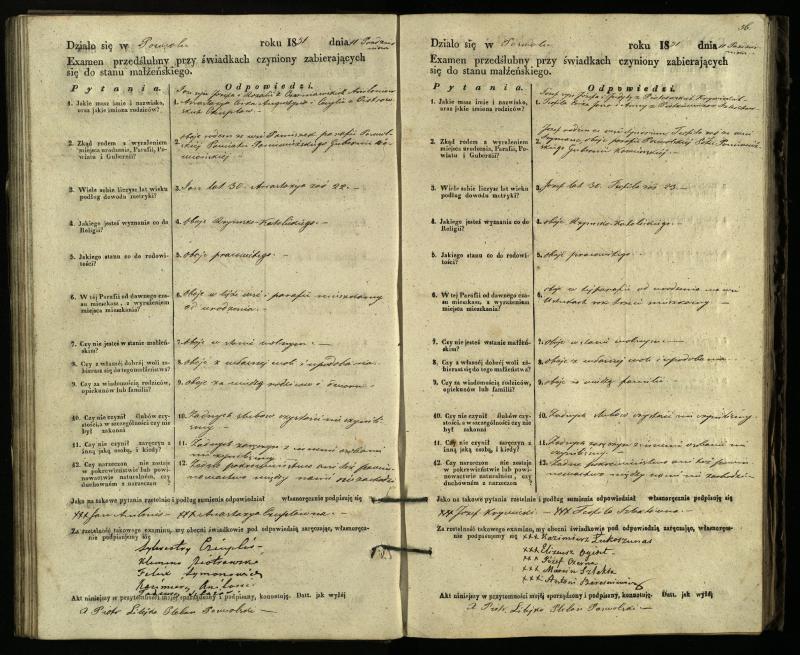 Pasvalio Romos katalikų parapijos bažnyčios 1849–1859 metų priešjungtuvinės apklausos knyga