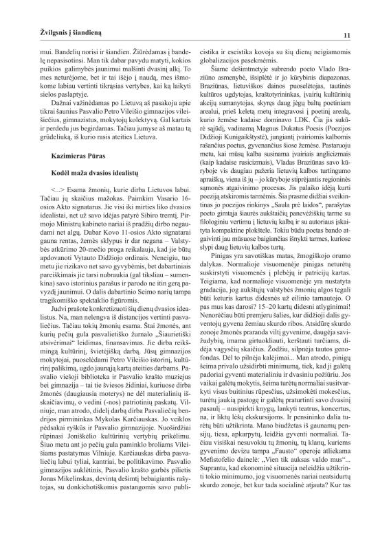 Šiaurietiški atsivėrimai : Pasvalio krašto istorijos ir kultūros žurnalas 2010, nr. 2 (29)