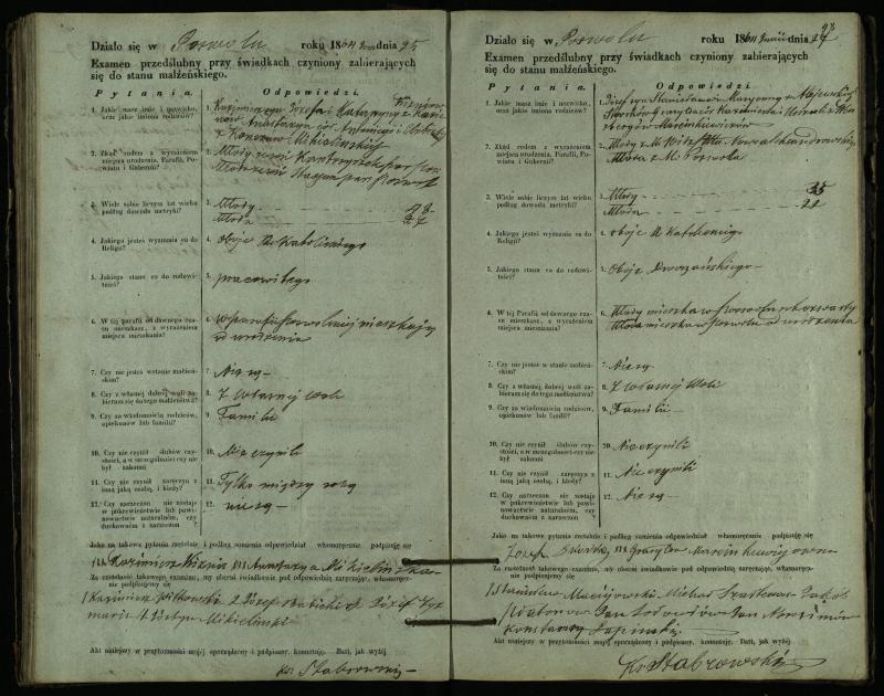Pasvalio Romos katalikų parapijos bažnyčios 1859–1867 metų priešjungtuvinės apklausos knyga