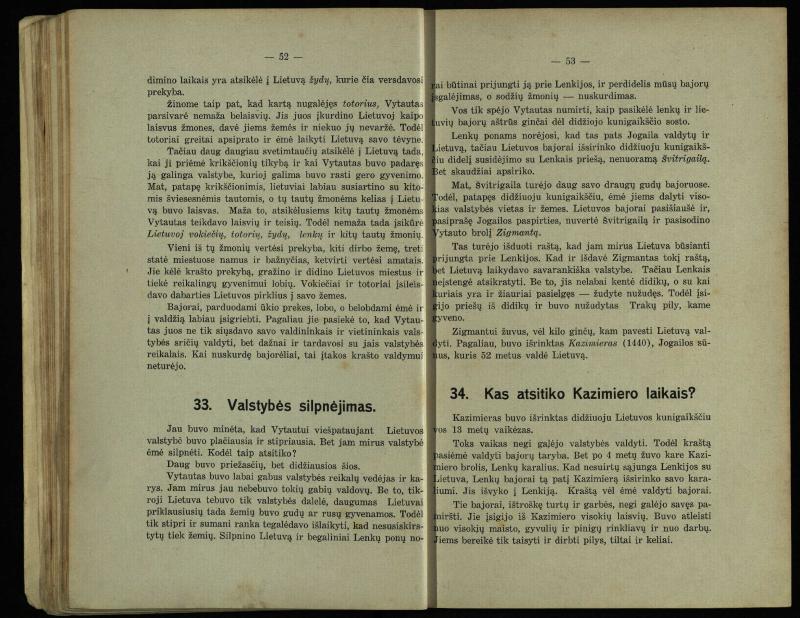 Krašto mokslo vadovėlis : (istorijos pradžiamokslis) : IV-tam pradinės mokyklos skyriui ir I-ai vidurinės mokyklos klasei
