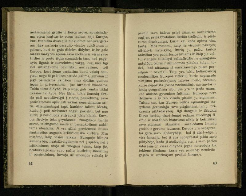Nacionalizmas: nacionalizmas Vakaruose; Nacionalizmas Japonijoj; Nacionalizmas Indijoj / Rabindranath Tagore. – Kaunas: [s.n.], 1937. – 122, [2] p.