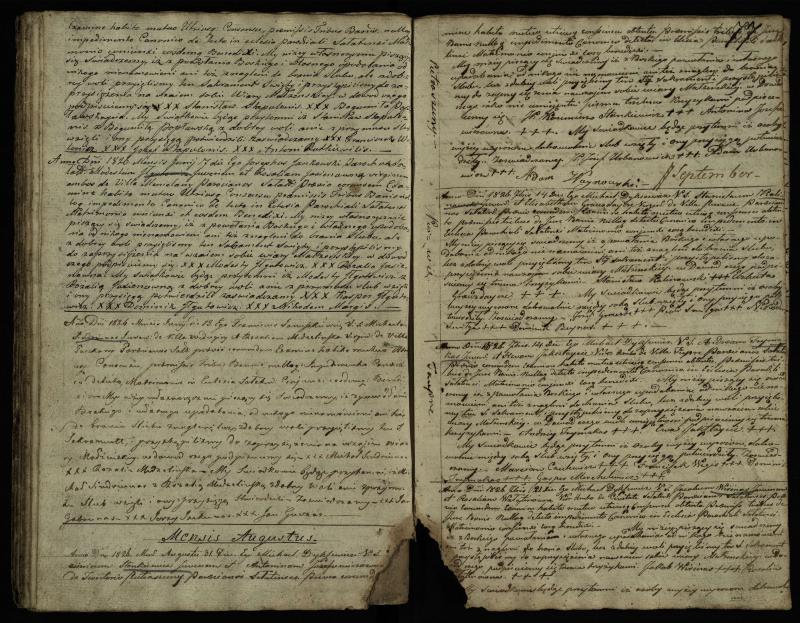 Saločių Romos katalikų parapijos bažnyčios 1819–1827 metų priešjungtuvinės apklausos knyga
