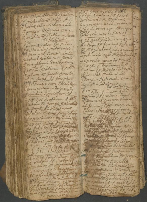 Pasvalio Romos katalikų parapijos bažnyčios 1749–1772 metų krikšto metrikų knyga