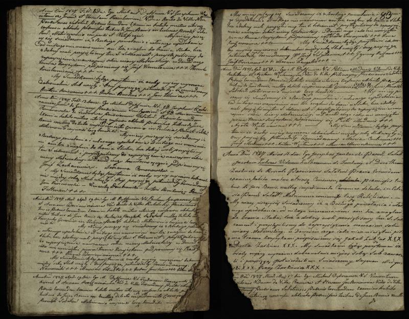 Saločių Romos katalikų parapijos bažnyčios 1819–1827 metų priešjungtuvinės apklausos knyga