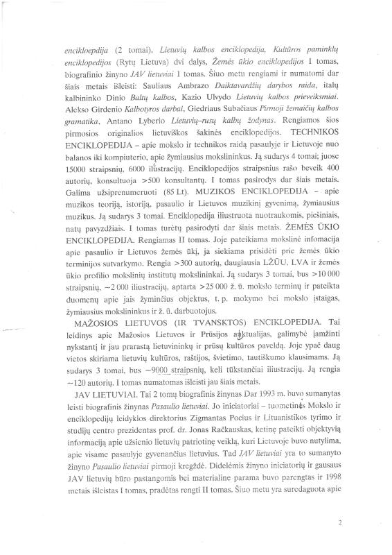 Lietuvių filologo, „Visuotinės lietuvių enciklopedijos“ vyriausiojo redaktoriaus, vertėjo, žurnalisto Antano Elizeušo Račio darbas „Mokslo ir enciklopedijų leidybos institutas ir enciklopedijų leidyba“