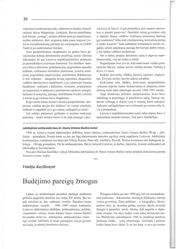 Šiaurietiški atsivėrimai : Pasvalio krašto istorijos ir kultūros žurnalas 2006, nr. 1 (20)