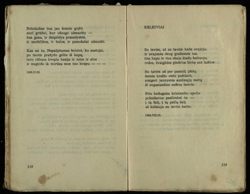 Per pasaulį keliauja žmogus : rinktinė poezija