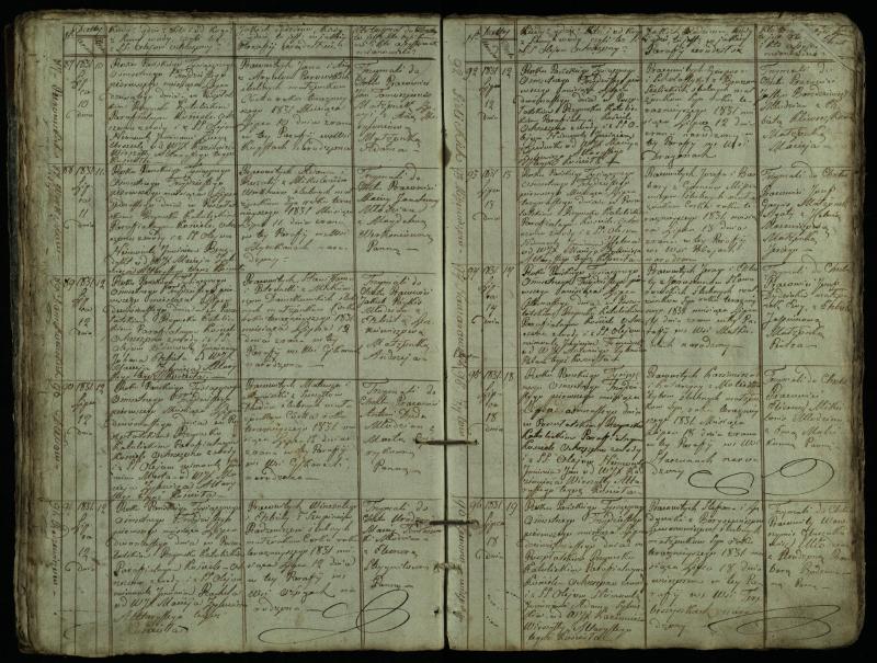 Pušaloto Romos katalikų parapijos bažnyčios 1828–1834 metų krikšto metrikų knyga