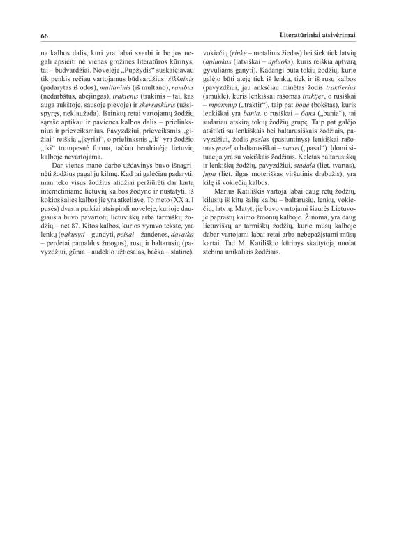 Šiaurietiški atsivėrimai : Pasvalio krašto istorijos ir kultūros žurnalas 2010, nr. 2 (29)