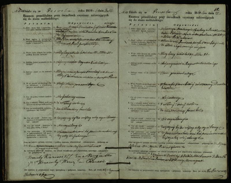 Pasvalio Romos katalikų parapijos bažnyčios 1859–1867 metų priešjungtuvinės apklausos knyga