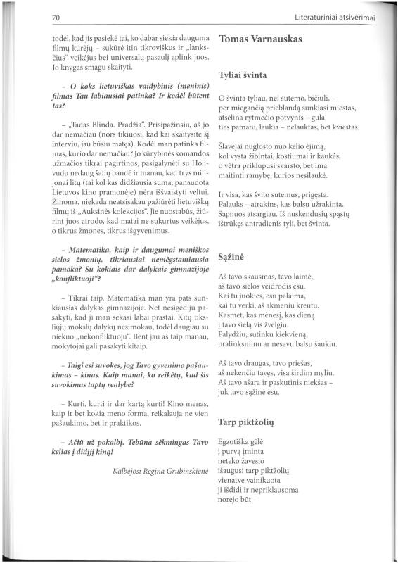 Šiaurietiški atsivėrimai : Pasvalio krašto istorijos ir kultūros žurnalas 2011, nr. 2 (31)