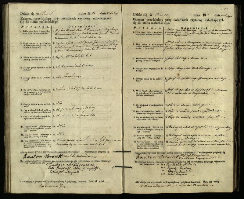 Pasvalio Romos katalikų parapijos bažnyčios 1849–1859 metų priešjungtuvinės apklausos knyga