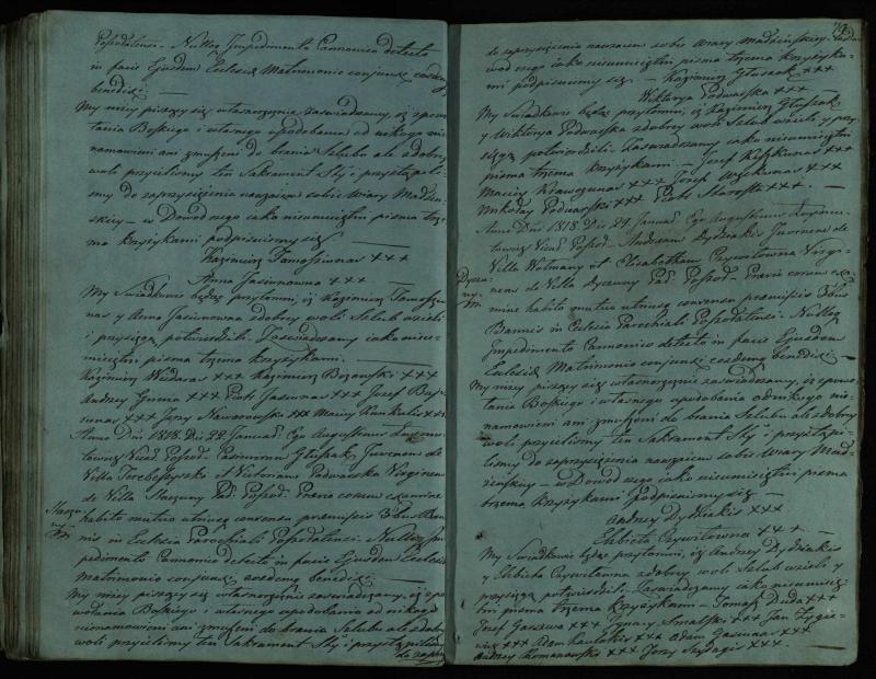 Pušaloto Romos katalikų parapijos bažnyčios 1810–1819 metų jungtuvių metrikų knyga