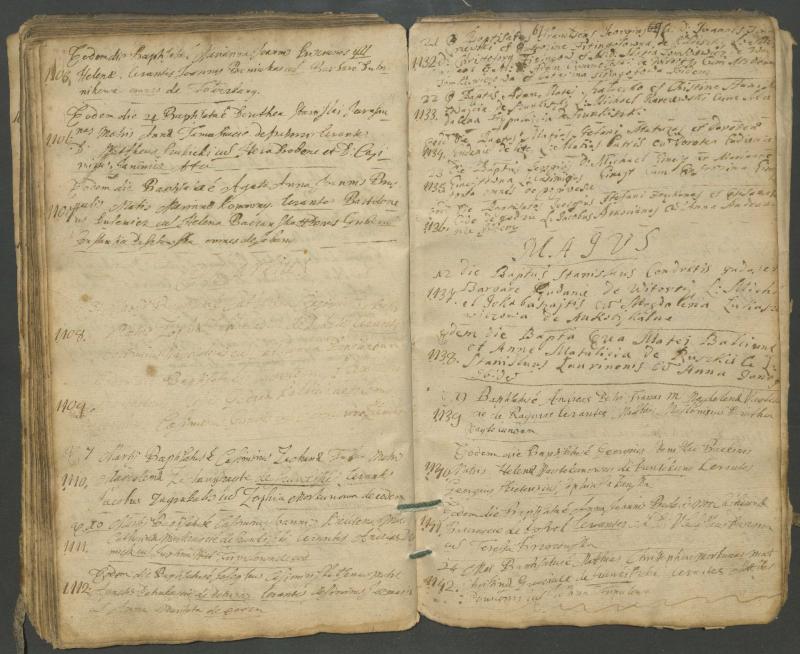 Pasvalio Romos katalikų parapijos bažnyčios 1703–1718 metų krikšto metrikų knyga