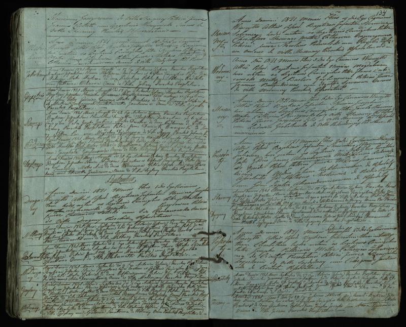 Pušaloto Romos katalikų parapijos bažnyčios 1814–1822 metų krikšto metrikų knyga