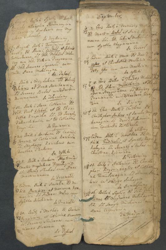 Pasvalio Romos katalikų parapijos bažnyčios 1749–1772 metų krikšto metrikų knyga