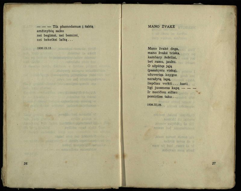 Per pasaulį keliauja žmogus : rinktinė poezija