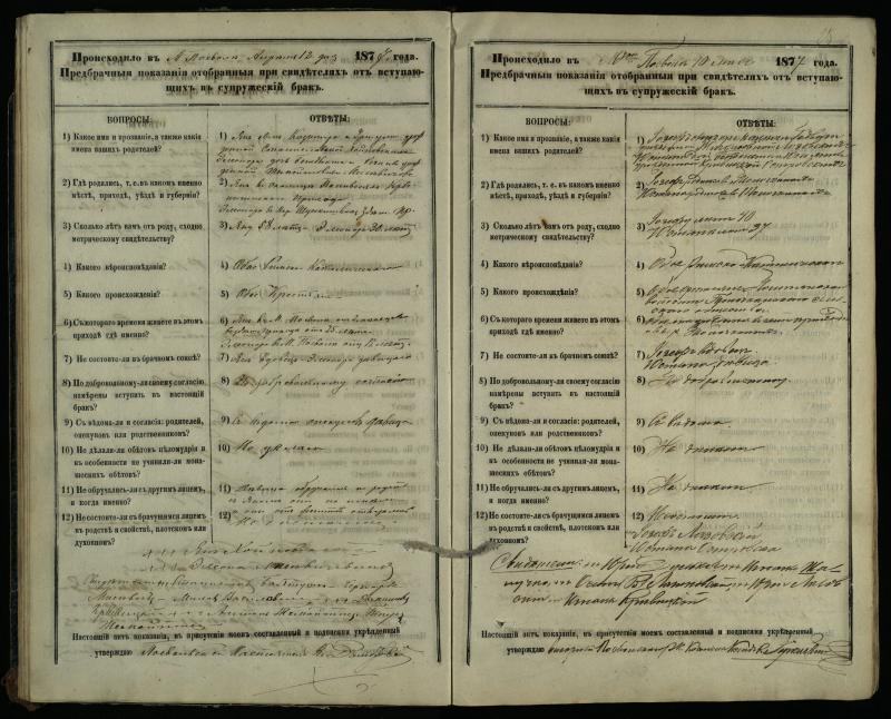 Pasvalio Romos katalikų parapijos bažnyčios 1876–1885 metų priešjungtuvinės apklausos knyga