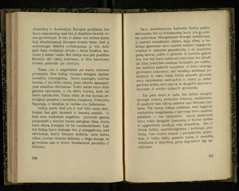 Nacionalizmas: nacionalizmas Vakaruose; Nacionalizmas Japonijoj; Nacionalizmas Indijoj / Rabindranath Tagore. – Kaunas: [s.n.], 1937. – 122, [2] p.