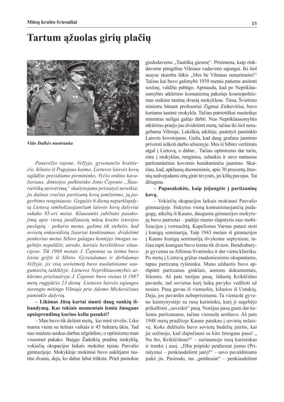 Šiaurietiški atsivėrimai : Pasvalio krašto istorijos ir kultūros žurnalas 2010, nr. 1 (28)
