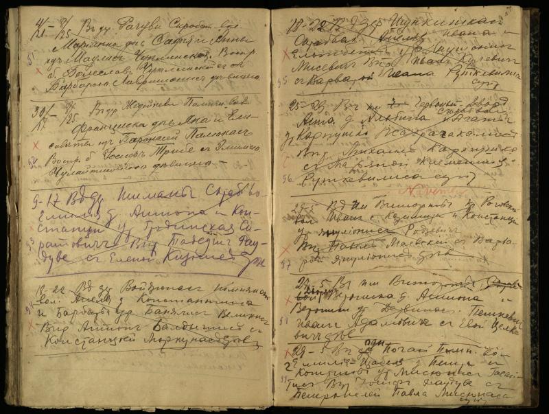 Pasvalio Romos katalikų parapijos bažnyčios 1909–1918 metų krikšto metrikų juodraštis