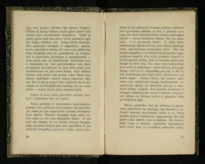 Nacionalizmas: nacionalizmas Vakaruose; Nacionalizmas Japonijoj; Nacionalizmas Indijoj / Rabindranath Tagore. – Kaunas: [s.n.], 1937. – 122, [2] p.