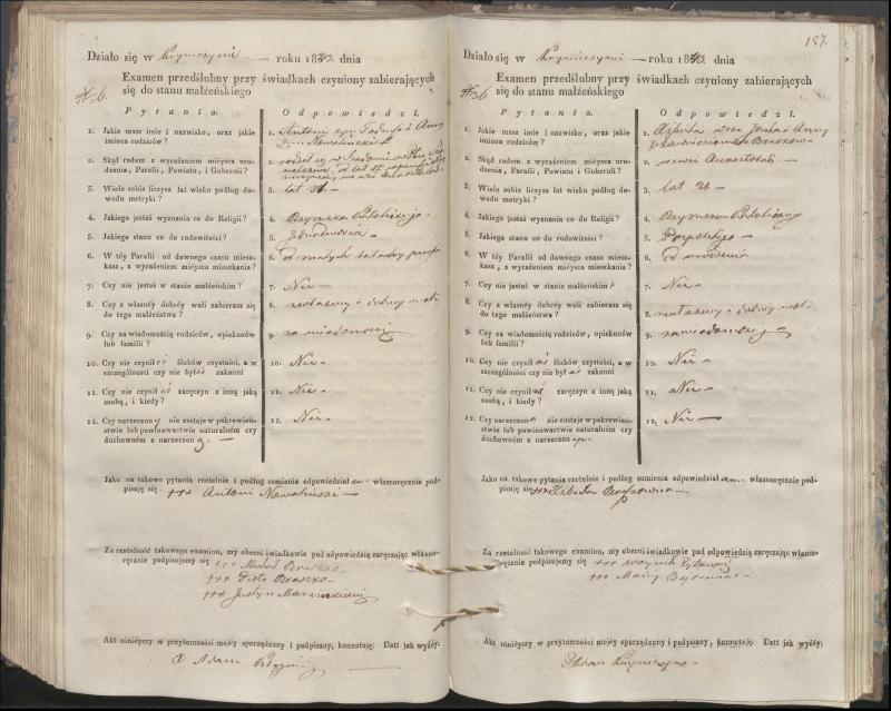 Krinčino Romos katalikų parapijos bažnyčios 1840–1844 metų priešjungtuvinės apklausos knyga