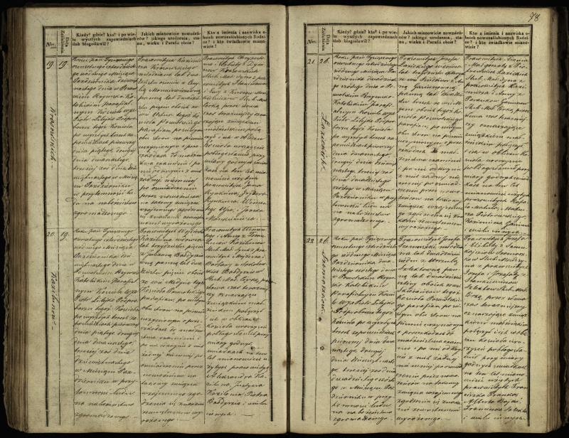 Pasvalio Romos katalikų parapijos bažnyčios 1837–1848 metų jungtuvių metrikų knyga