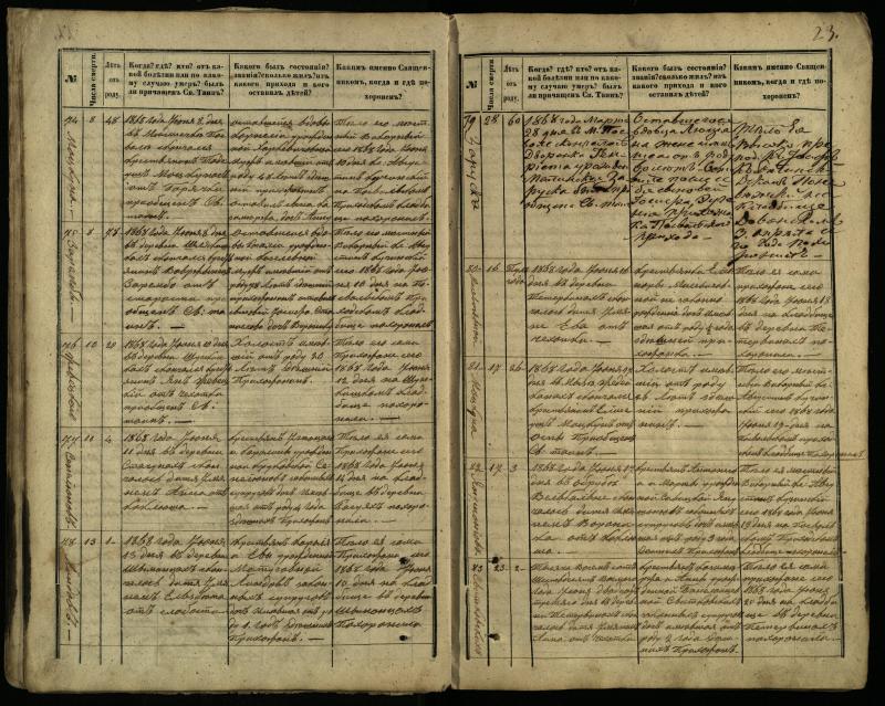 Pasvalio Romos katalikų parapijos bažnyčios 1866–1881 metų mirties metrikų knyga