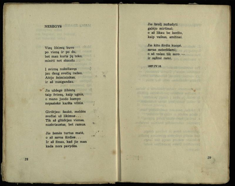 Per pasaulį keliauja žmogus : rinktinė poezija