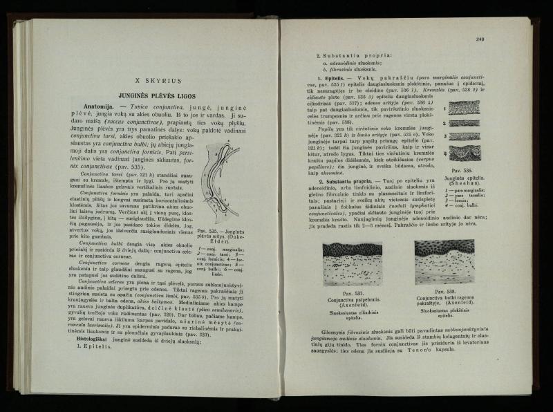 Akių ligų vadovas / Petras Avižonis. – Kaunas: Medicinos fakultetao leidinys, 1940. – VIII, 841, [2] p., 18 iliustr. lap.