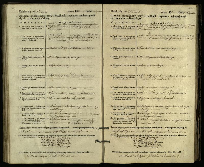 Pasvalio Romos katalikų parapijos bažnyčios 1849–1859 metų priešjungtuvinės apklausos knyga