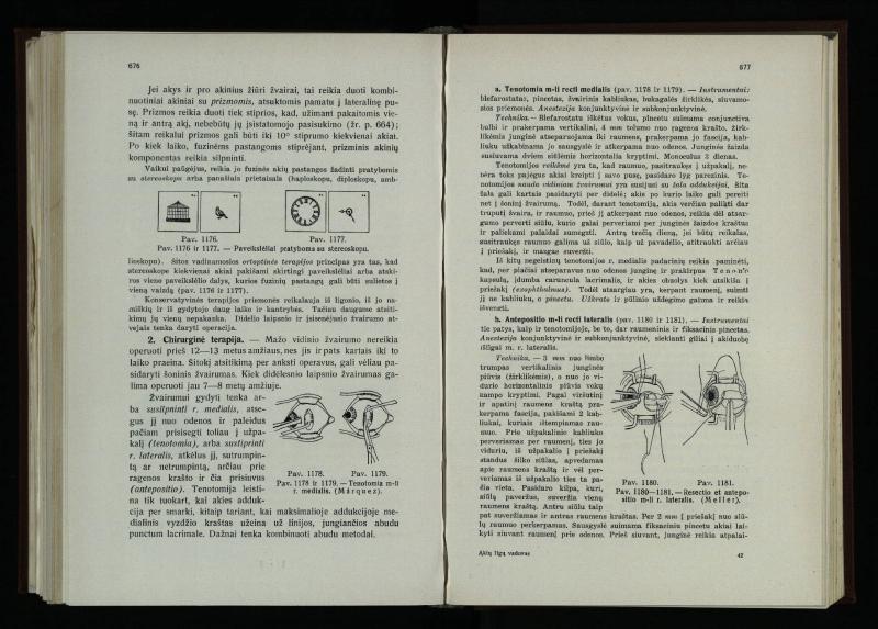 Akių ligų vadovas / Petras Avižonis. – Kaunas: Medicinos fakultetao leidinys, 1940. – VIII, 841, [2] p., 18 iliustr. lap.