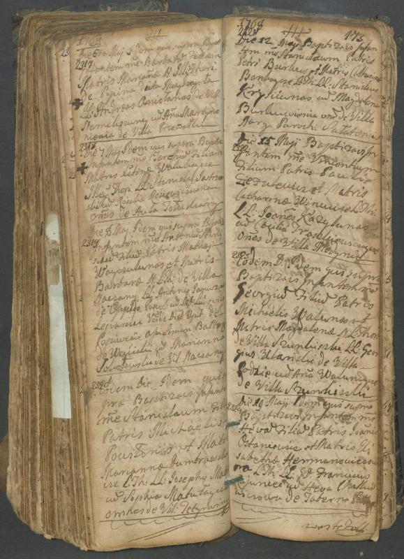 Pasvalio Romos katalikų parapijos bažnyčios 1749–1772 metų krikšto metrikų knyga