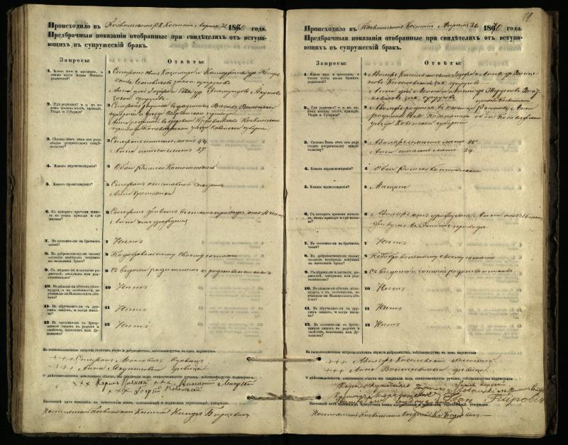 Pasvalio Romos katalikų parapijos bažnyčios 1866–1876 metų priešjungtuvinės apklausos knyga