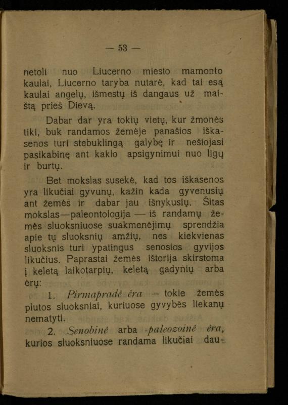 Žemė ir žmogus / med. d-ras P. Avižonis. – Antra pataisyta laida. – Voronežas: Lietuvos reikalų komisariato Kultūros ir švietimo skyrius, 1918. – 68 p.