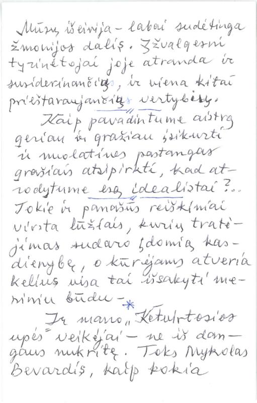 Rašytojo, savaitraščio „Tėviškės Žiburiai“ redaktoriaus Česlovo Senkevičiaus kalbos „Mūsų išeivija – labai sudėtinga žmonijos dalis“ tekstas