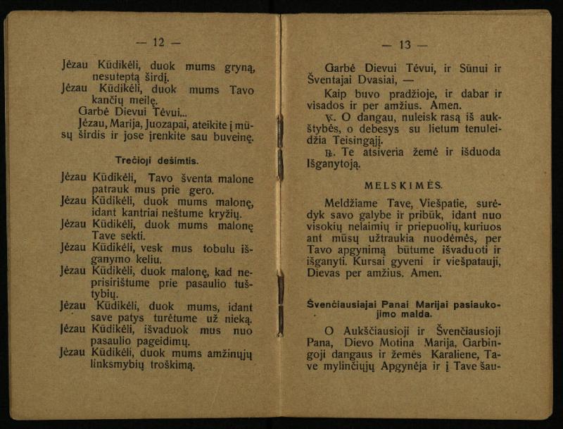Švento Pranciškaus Asyžiečio juostelės brolija / sustatė T. Pranciškus Bizauskas O. F. M. – Kaunas: [s.n.], 1931. – 23 p.