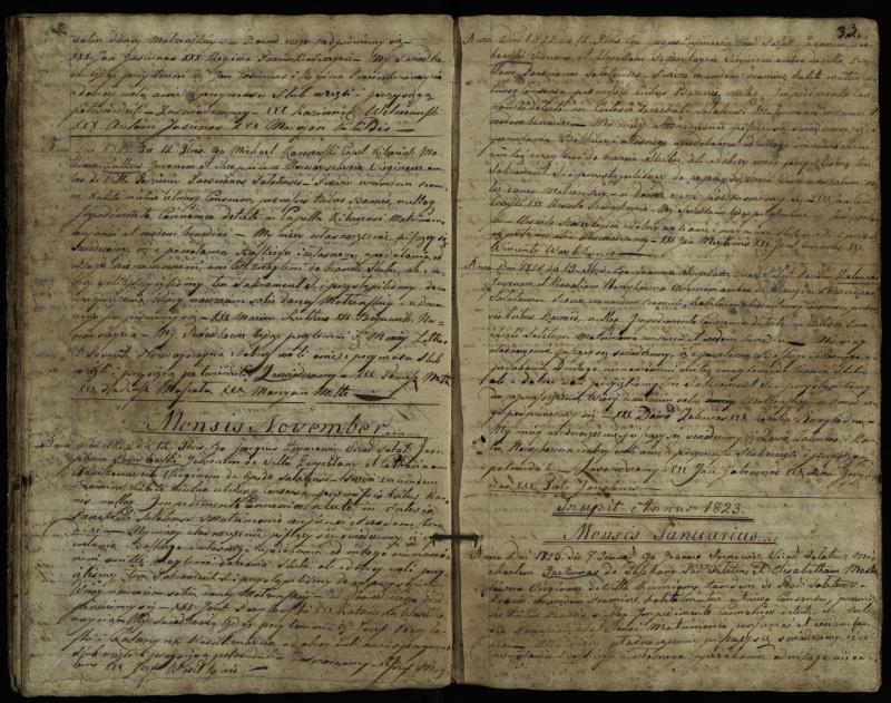 Saločių Romos katalikų parapijos bažnyčios 1819–1827 metų priešjungtuvinės apklausos knyga